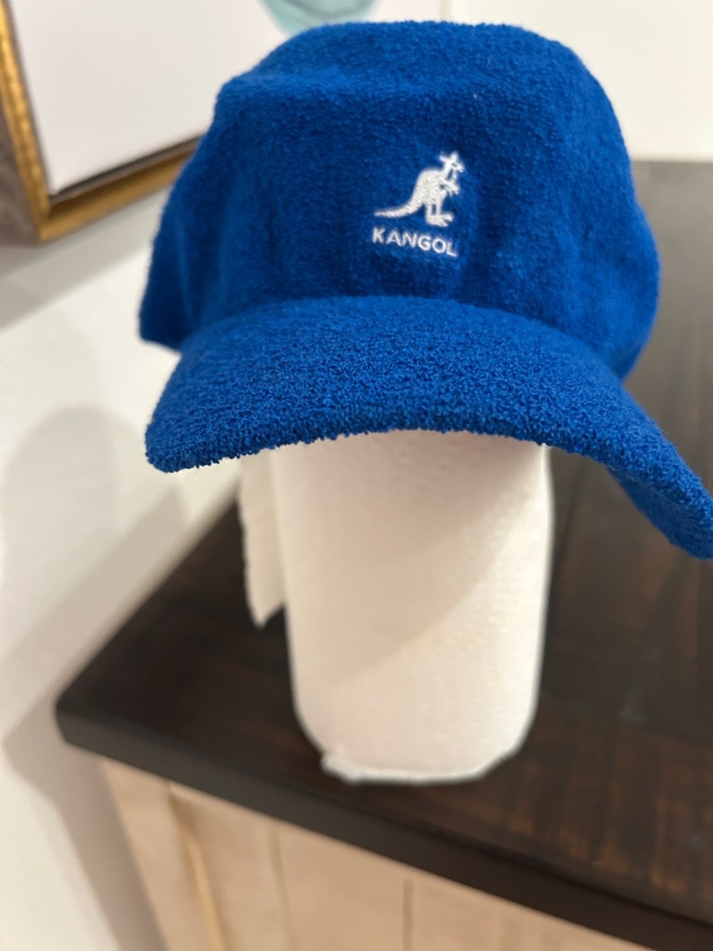 Kangol Royal Blue Terry Baseball Cap